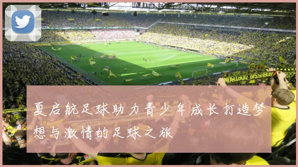 夏启航足球助力青少年成长打造梦想与激情的足球之旅